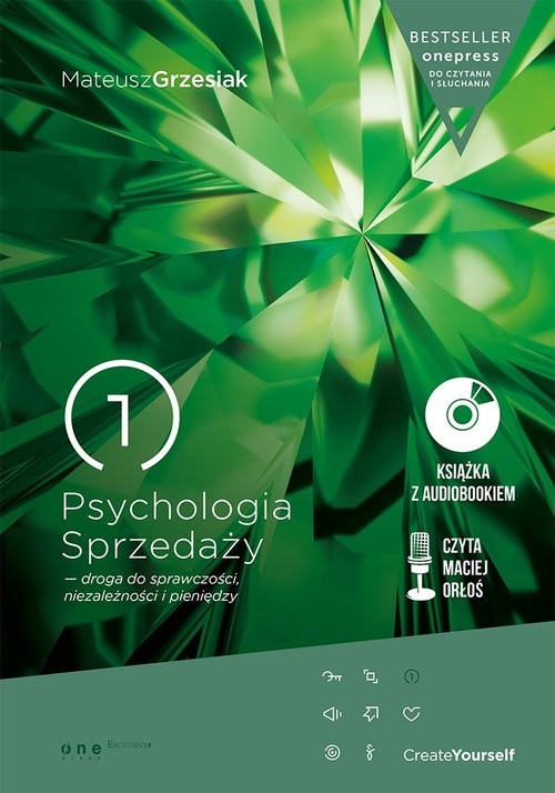 okładka Psychologia Sprzedaży droga do sprawczości niezależności i pieniędzy książka | Grzesiak Mateusz