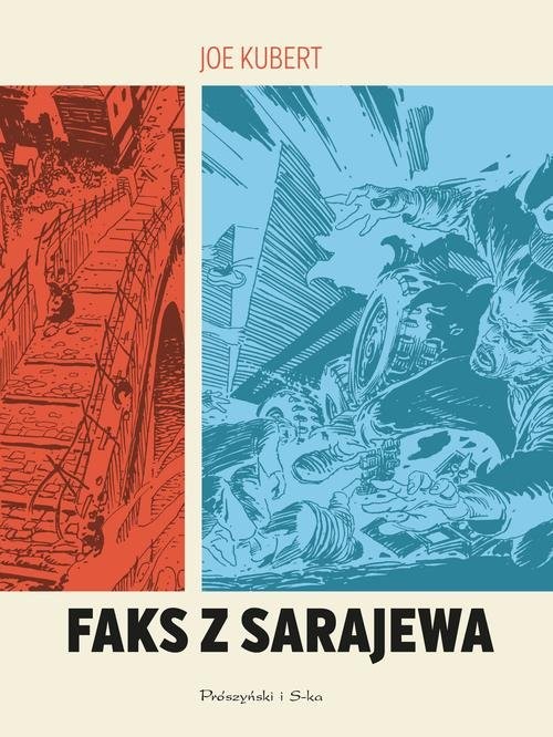 okładka Faks z Sarajewa książka | Kubert Joe