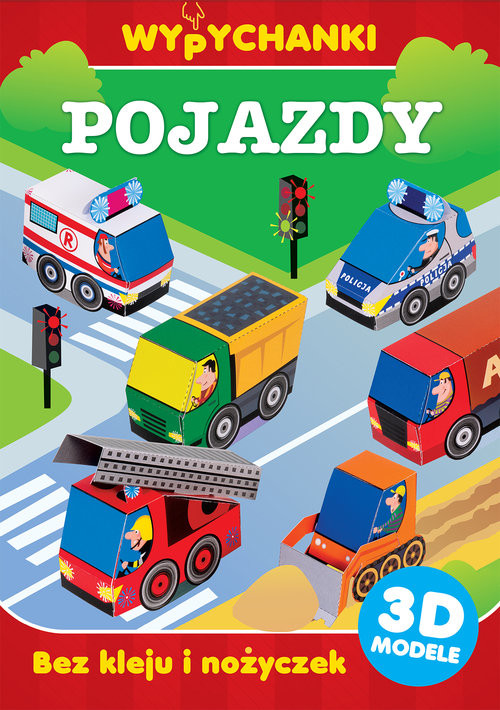 okładka Wypychanki Pojazdy książka | Praca Zbiorowa