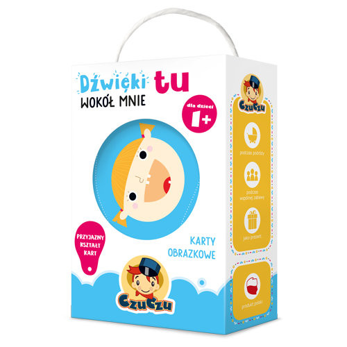 okładka CzuCzu Dźwięki tu Wokół mnie 1+ książka