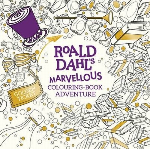 okładka Roald Dahl's Marvellous Colouring-Book Adventure książka | Roald Dahl