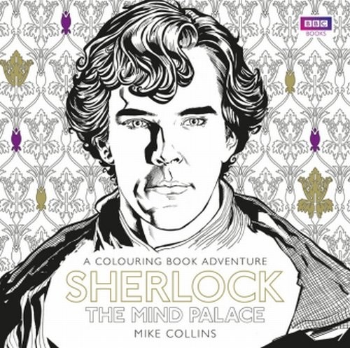 okładka Sherlock The Mind Palace The Official Colouring Book książka | Collins Mike
