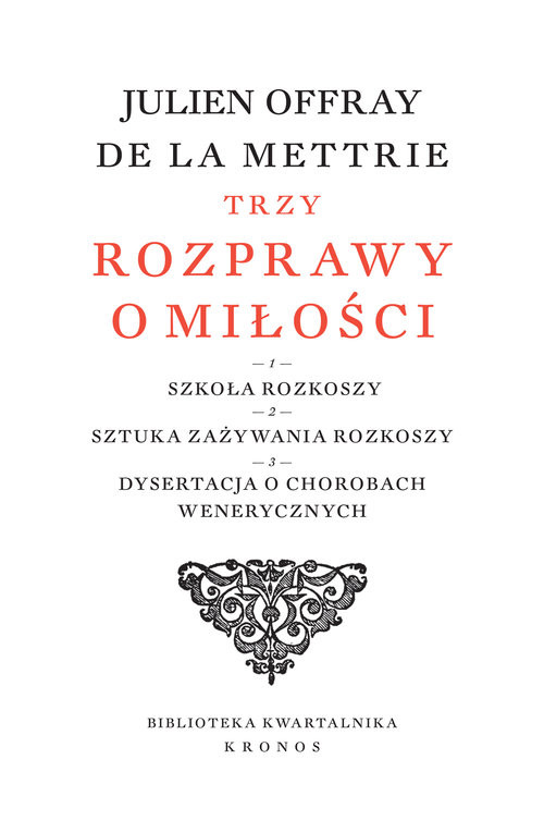 okładka Trzy rozprawy o miłości książka