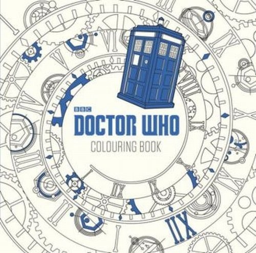 okładka Doctor Who The Colouring Book książka | James Newman Gray, Lee Teng Chew