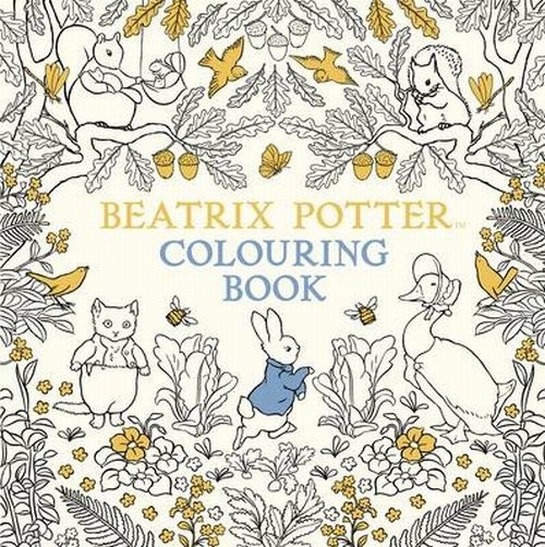 okładka The Beatrix Potter Colouring Book książka