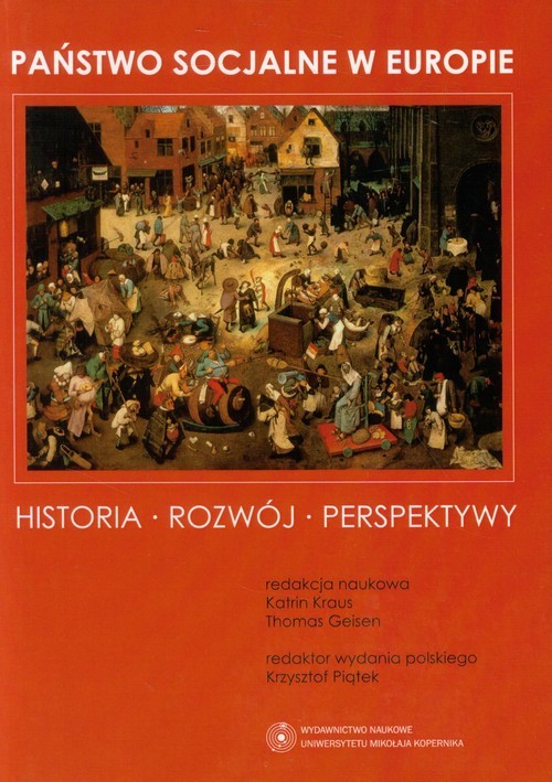 okładka Państwo socjalne w Europie Historia - Rozwój - Perspektywy książka