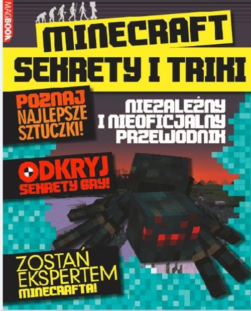 okładka MineCraft Sekrety i triki książka