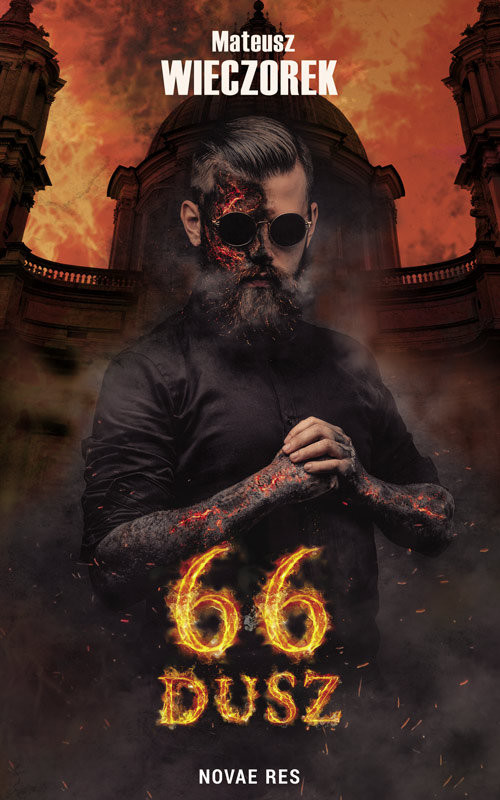 okładka 66 dusz książka | Mateusz Wieczorek