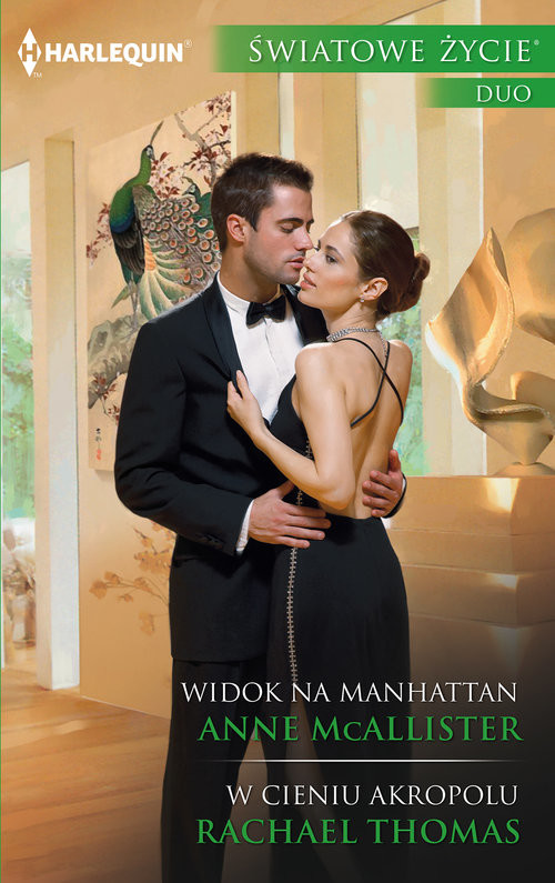 okładka Widok na Manhattan W cieniu Akropolu książka | Anne McAllister, Rachael Thomas