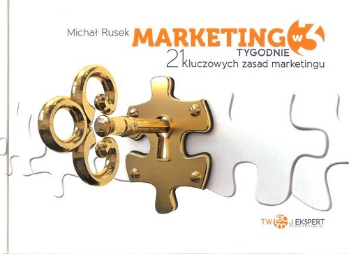 okładka Marketing w 3 tygodnie książka | Michał Rusek