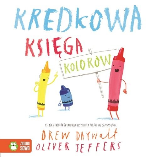 okładka Kredkowa księga kolorów książka