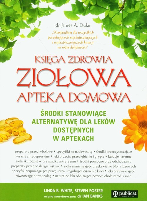 okładka Księga zdrowia ziołowa apteka domowa książka | Duke James