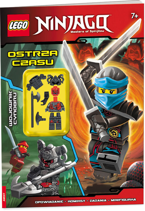 okładka Lego Ninjago Ostrza czasu LNC-12 książka | Opracowania Zbiorowe