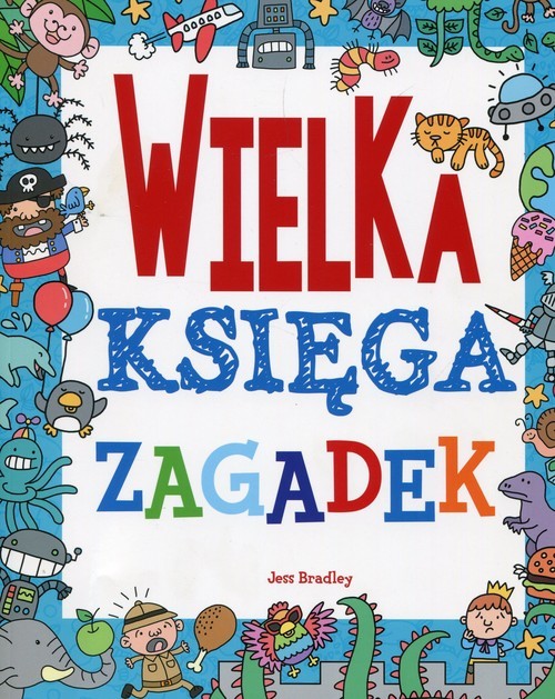 okładka Wielka księga zagadek książka | Bradley Jess
