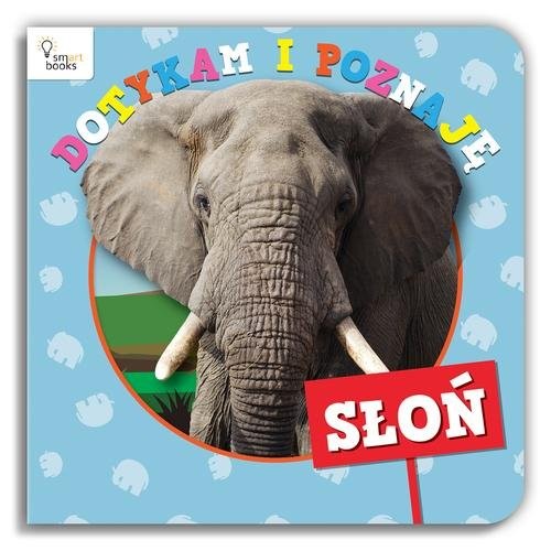okładka Dotykam i Poznaję Słoń książka