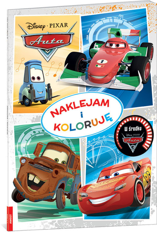 okładka Auta Naklejam i koloruję NAK-1 książka