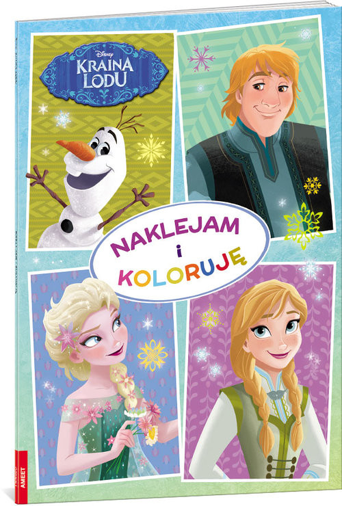 okładka Kraina Lodu Naklejam i koloruję NAK-3 książka