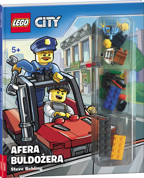 okładka Lego City Afera buldożera książka