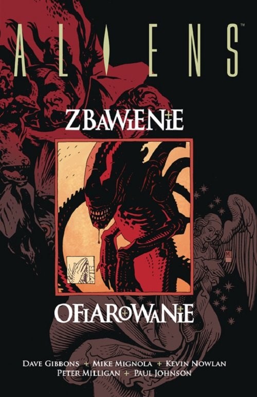 okładka Aliens Zbawienie Ofiarowanie książka | Dave Gibbons, Peter Milligan, Mike Mignola, Paul Johnson
