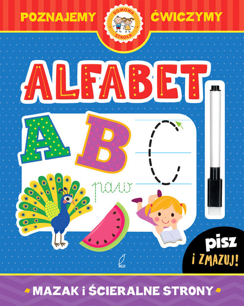 okładka Alfabet. Pisz i zmazuj książka | Praca Zbiorowa