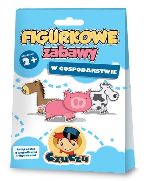 okładka Figurkowe zabawy W gospodarstwie książka