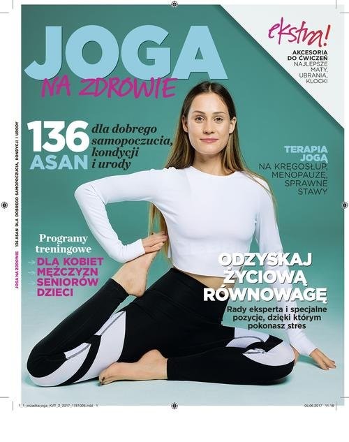 okładka Joga na zdrowie książka