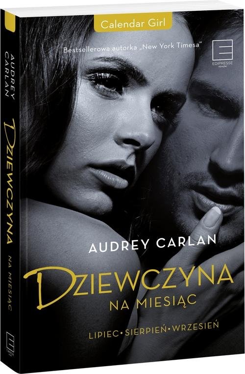 okładka Dziewczyna na miesiąc Lipiec - sierpień- wrzesień książka | Audrey Carlan