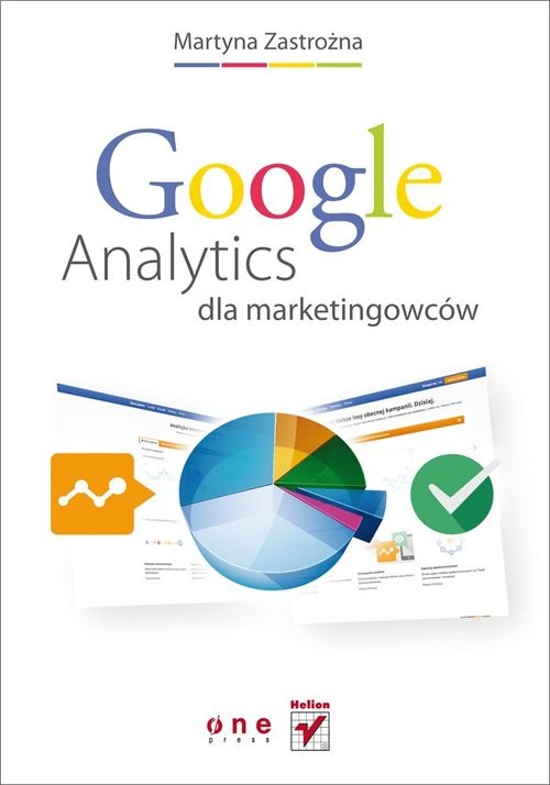okładka Google Analytics dla marketingowców książka | Zastrożna Martyna