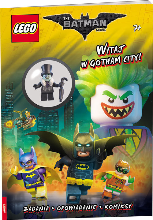 okładka Lego Batman Movie Witaj w Gotham City LNC-453 książka