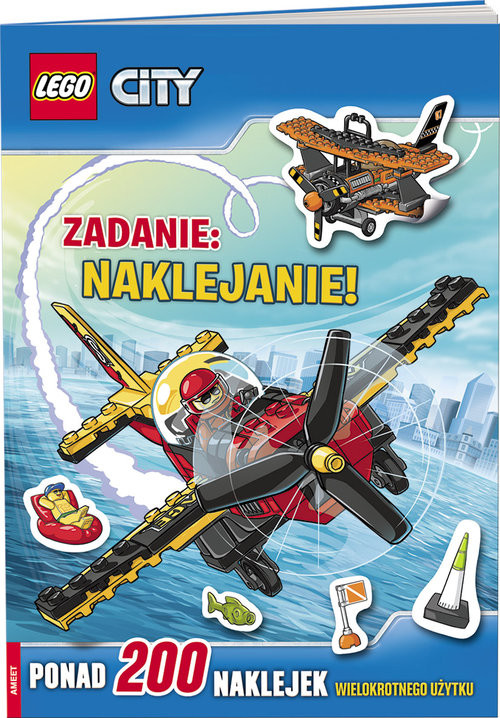 okładka Lego City Zadanie naklejanie LAS-15 książka