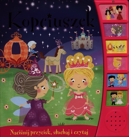 okładka Kopciuszek Książeczka dźwiękowa książka