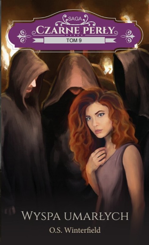 okładka Czarne perły Tom 9 Wyspa umarłych książka | Winterfield O.S.