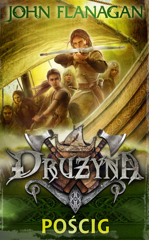 okładka Drużyna 3 Pościg książka | John Flanagan