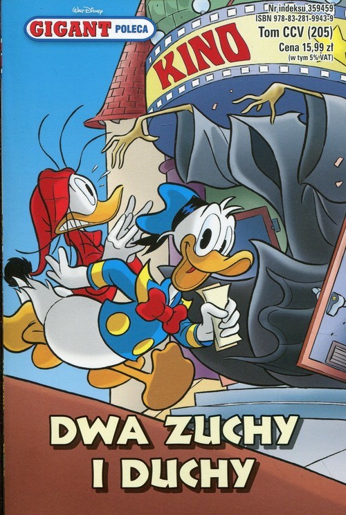 okładka Gigant 2/2017 Dwa duchy i zuchy książka