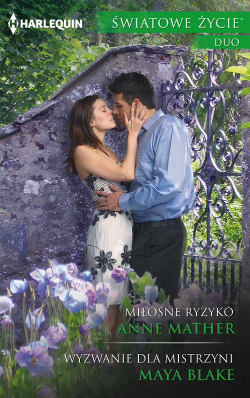 okładka Miłosne ryzyko Wyzwanie dla mistrzyni książka | Anne McAllister, Maya Blake