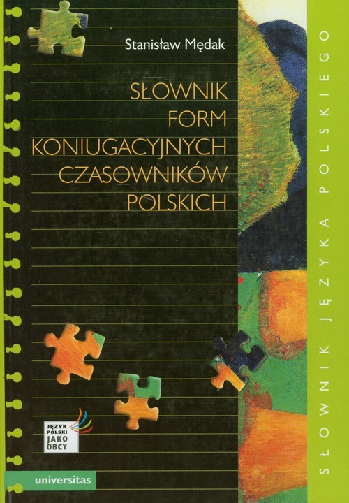 okładka Słownik form koniugacyjnych czasowników polskich książka | Stanisław Mędak
