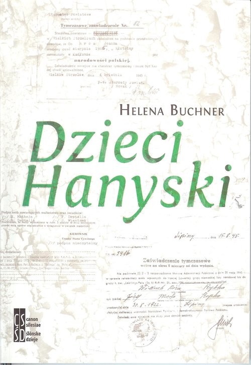 okładka Dzieci Hanyski książka | Helena Buchner