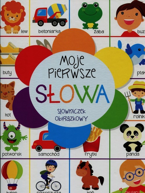 okładka Moje pierwsze słowa Słowniczek obrazkowy książka