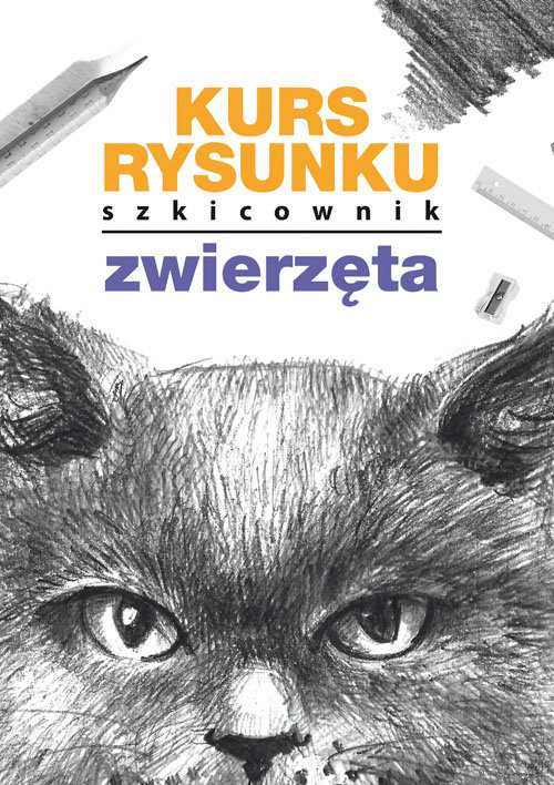 okładka Kurs rysunku Szkicownik Zwierzęta książka | Mateusz Jagielski