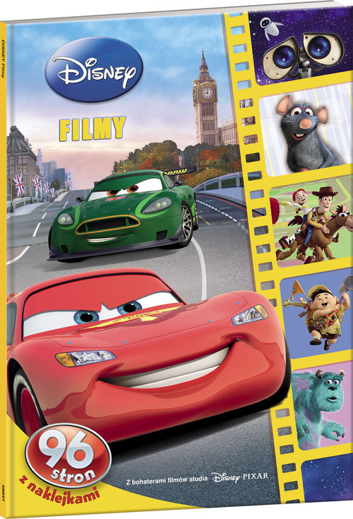 okładka Filmy. 96 stron z naklejkami książka