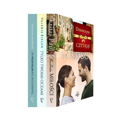 okładka Tylko twoimi oczami / Kuchnia miłości / Jak przestałam być arystokratką Pakiet Dziewczyny czytają: książka | Valerie Bielen, Fritzi Paul, Christine von Brühl