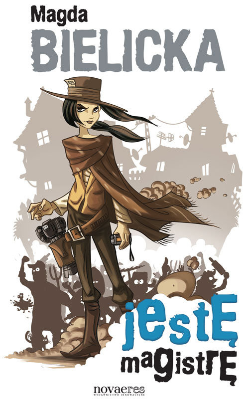 okładka JestĘ magistrĘ książka | Magda Bielicka