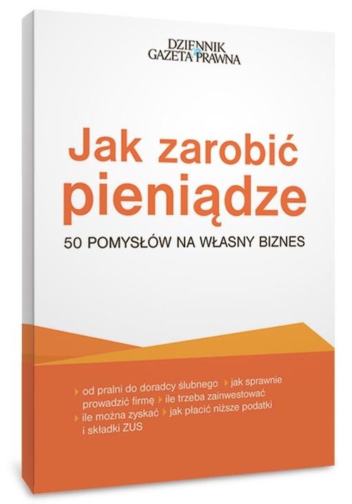 okładka Jak zarobić pieniądze 50 pomysłów na własny biznes książka | Przemysław Puch