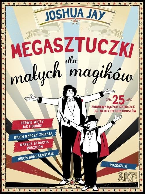 okładka Megasztuczki dla małych magików książka | Jay Joshua