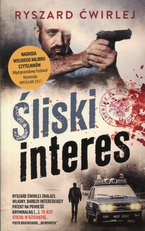 okładka Śliski interes książka | Ryszard Ćwirlej