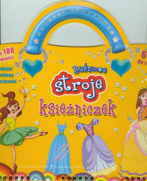 okładka Baśniowe stroje księżniczek Żółta książka