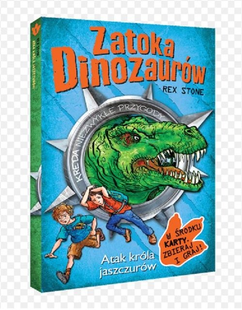 okładka Atak króla Jaszczurów książka | Stone Rex