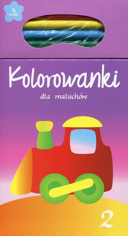 okładka Kolorowanki dla maluchów 2 książka