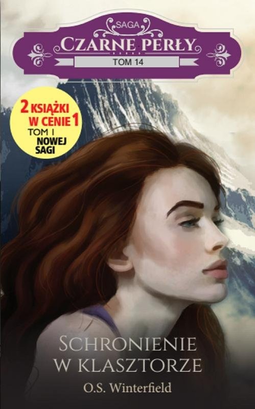 okładka Czarne perły Tom 14 Schronienie w klasztorze książka | Winterfield O.S.