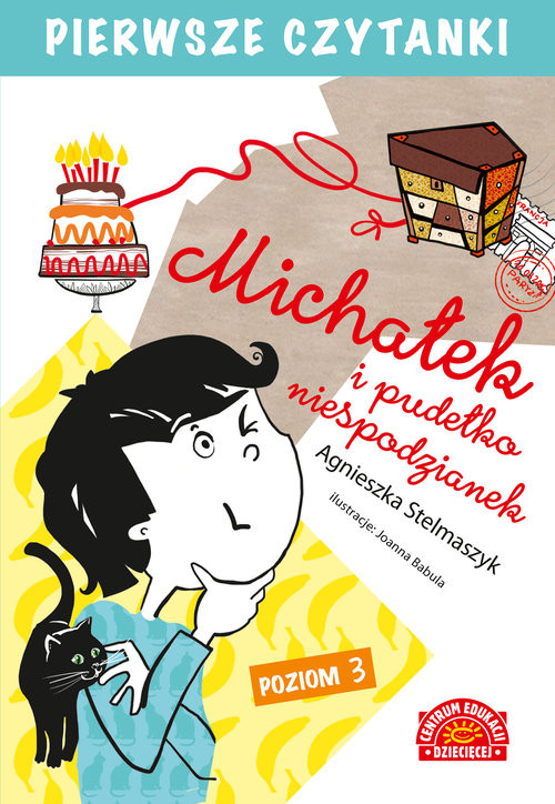 okładka Michałek i pudełko niespodzianek. Pierwsze Czytanki książka | Agnieszka Stelmaszyk